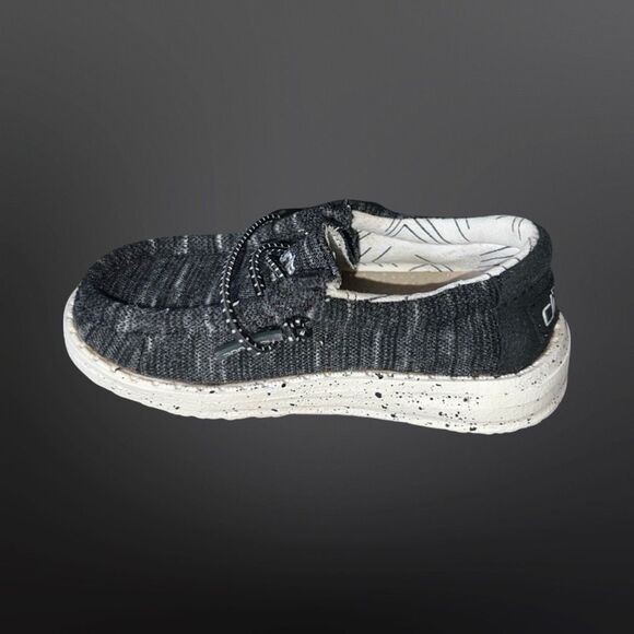 Infants' HEY DUDE Wally Toddler Sport Mesh Knit Slip Ons Size 5 - Picture 4 of 6